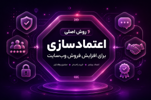 افزایش فروش وب سایت - مجموعه طراحی و توسعه آرا